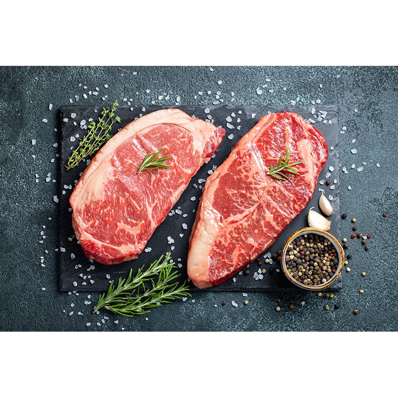 Black Angus Striploin Grain Fed